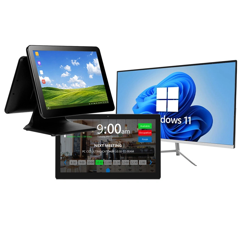 Factory OEM Industrial 15.6inch Embedded All in One PC Touch Full HD Windows All in One Computer Touch Screen PC